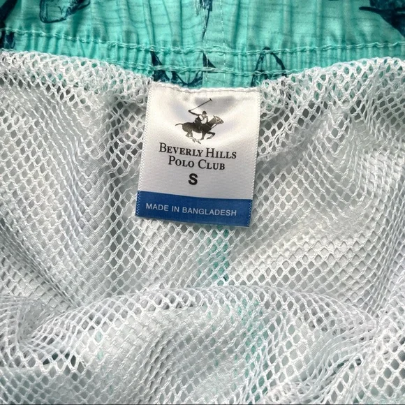 Men’s Mint Shark Print Swim Shorts Trunks NWOT - Size S - Picture 3 of 6